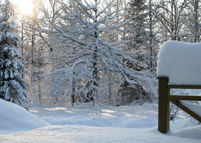 Snow in Lunger!