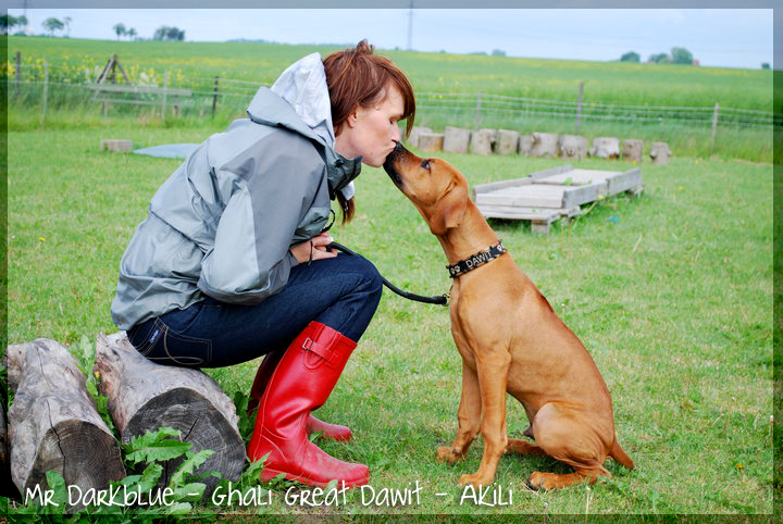 Sweet Akili with mum Marie!